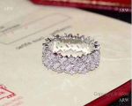 Perfect Replica AAA High Quality Cartier Square Ring with Diamonds